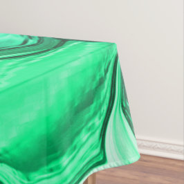 Toalha De Mesa Arredondar como pedras em tons verdes claros para 