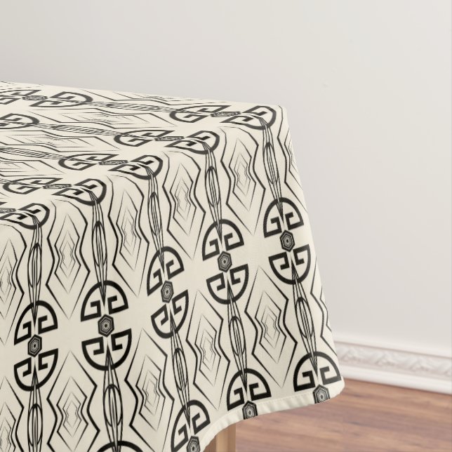 Toalha De Mesa Art Deco (Posição Original)