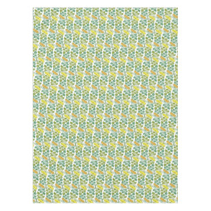 Toalha De Mesa Art Nouveau ButterCup - damasco floral de papel de