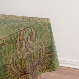 Toalha De Mesa Art Nouveau Chrysanthemum & Artichoke Pattern
