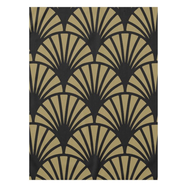 Toalha De Mesa Art Nouveau Pattern Impressão (Frente)