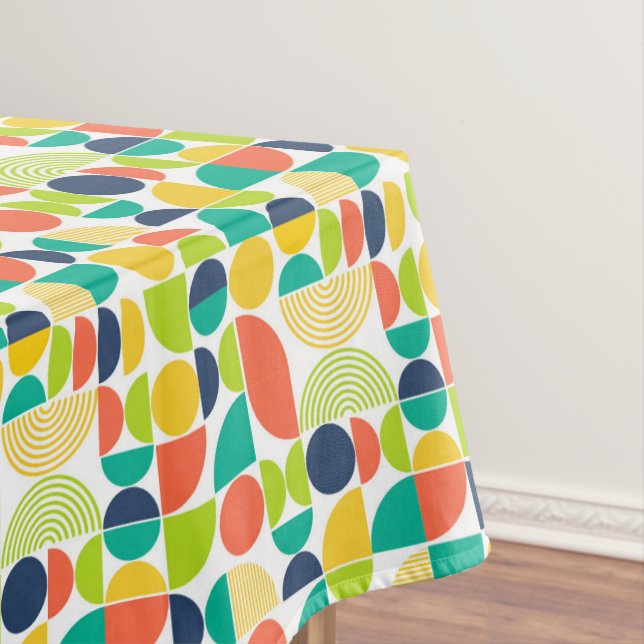 Toalha De Mesa Arte da Abstrato de Imagem Moderna do Século Médio (Posição Original)