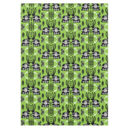 Toalha De Mesa Arte Foliar Nórdica Escandinava do Coelho