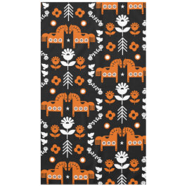 Toalha De Mesa Arte popular sobre cavalos escandinavos