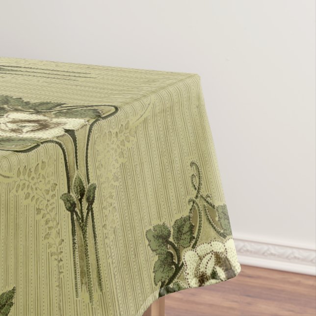 Toalha De Mesa Artes e Artesanatos, Estilo de Missão Padrão Flora (Posição Original)