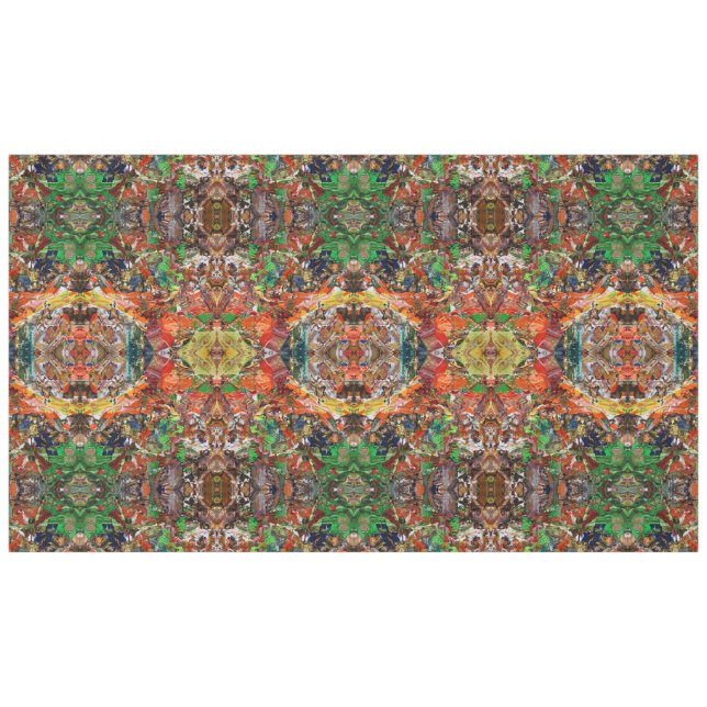 Toalha De Mesa Artist’s Palette: Expressive Paint Stroke Pattern (Frente (Horizontal))