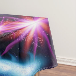 Toalha De Mesa Artsy Swirl Galaxy Design