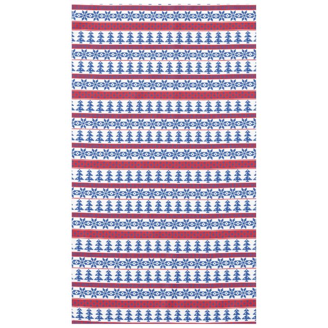 Toalha De Mesa Árvores de Natal nórdicas (Frente)