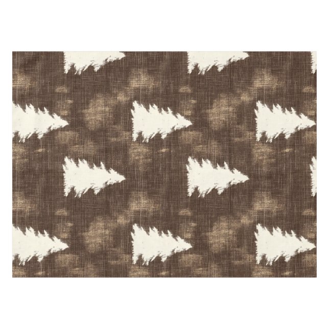 Toalha De Mesa Árvores de Natal Russas (Frente (Horizontal))