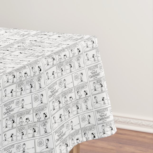 Toalha De Mesa As memórias de Charlie Brown no monte do Pitcher (Posição Original)