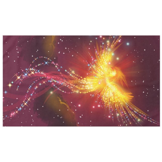 Toalha De Mesa Ascensão Phoenix (Roxo) (Frente (Horizontal))