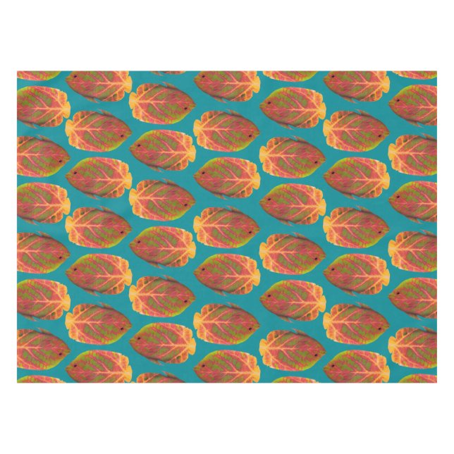 Toalha De Mesa Aspen Peixe Tropical 1 (Frente (Horizontal))