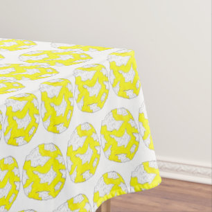 Toalha De Mesa Assar de couve-flor-amarela-limão