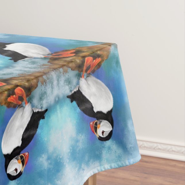 Toalha De Mesa Atlantic Puffin Tablecloth (Posição Original)