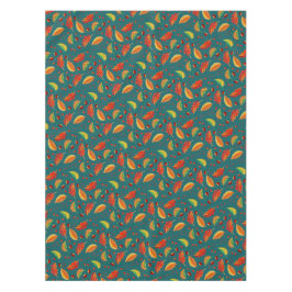 Toalha De Mesa Autumn Deixa Loucos Castanha Padrão Elegante Queda