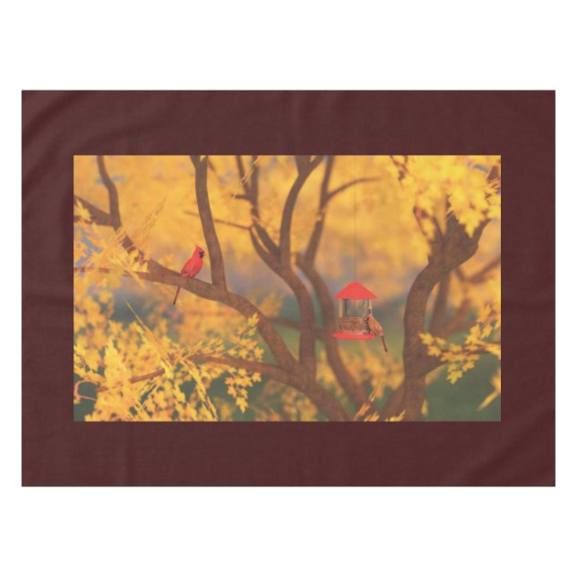Toalha De Mesa Autumn Guardian Tablecloth (Frente (Horizontal))