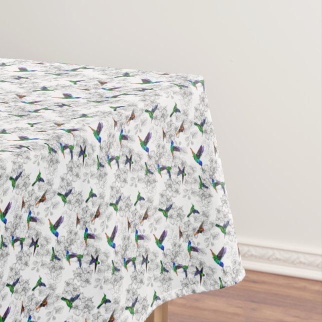 Toalha De Mesa Aves primavera (Posição Original)