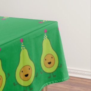 Toalha De Mesa Avocado Cute First Birthday Mesa Cloth