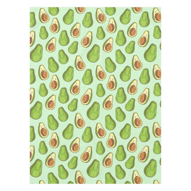 Toalha De Mesa Avocado Pattern (Frente)
