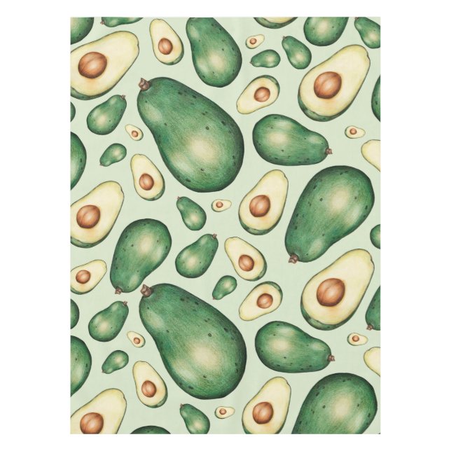 Toalha De Mesa Avocado Pattern (Frente)