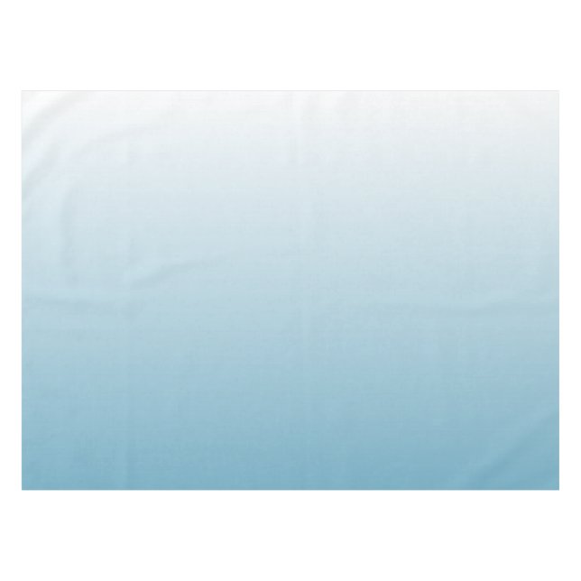 Toalha De Mesa Azul-anjo ombre com gradiente de duas tonalidades (Frente (Horizontal))