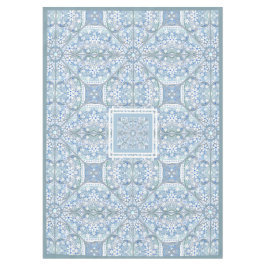 Toalha De Mesa Azul claro-azulado cerâmico