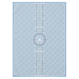 Toalha De Mesa Azul claro-azulado cerâmico