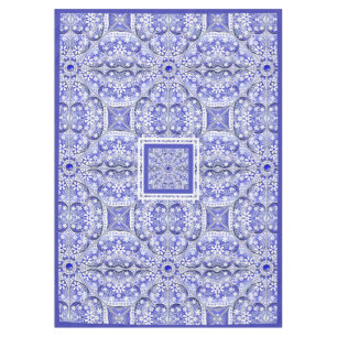 Toalha De Mesa Azul de rendas cerâmicas de Grécia