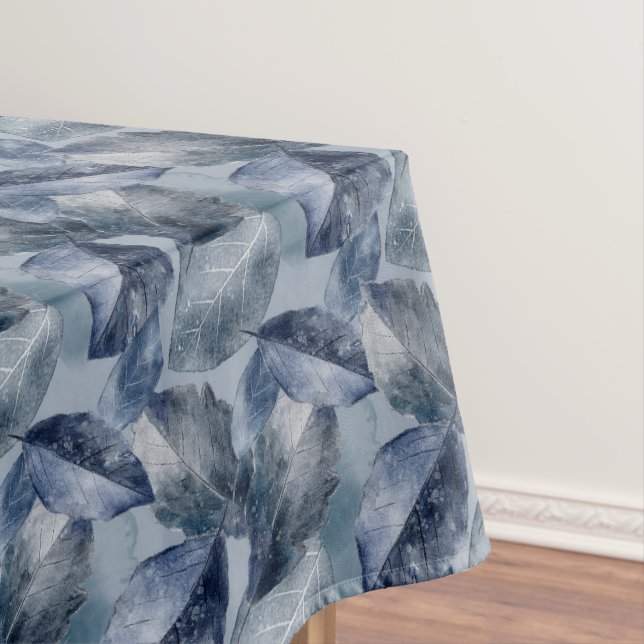 Toalha De Mesa Azul e Marinho saem apenas em fundo azul (Posição Original)