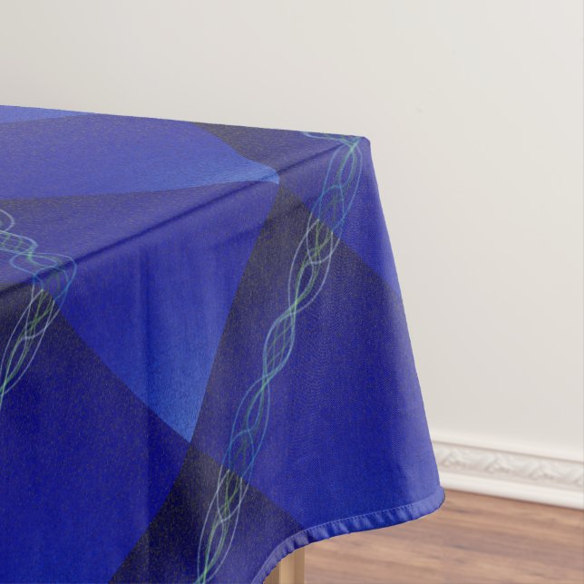 Toalha De Mesa Azul escuro (Posição Original)