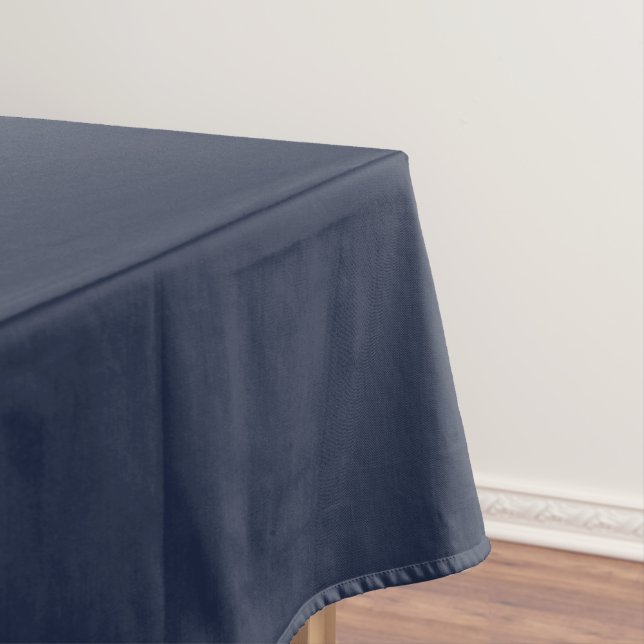 Toalha De Mesa Azul Marinho (Posição Original)