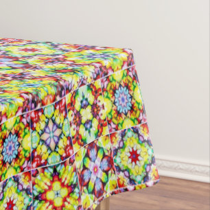 Toalha De Mesa Azulejos do Mediterrâneo, Azulejos de Tinta Álcool