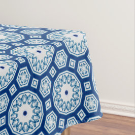 Toalha De Mesa Azulejos marroquinos, azulejo azul, Impressão All-