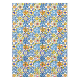 Toalha De Mesa Azulejos mediterrânicos, majolica, estilo Sicilian