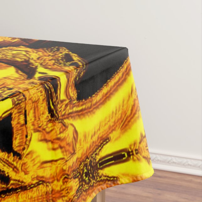 Toalha De Mesa Bagaço ou pedaços de casca de tangerina desidratad (Posição Original)