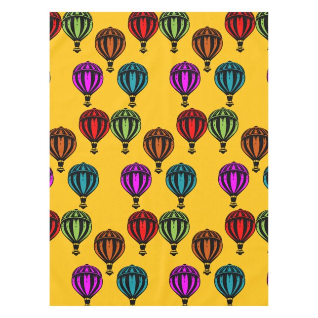 Toalha De Mesa Balonagem de Ar Quente Padrão (Frente)