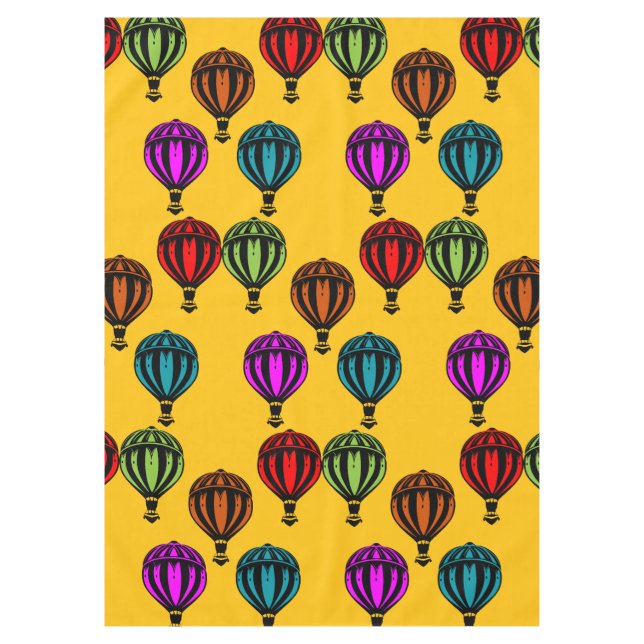 Toalha De Mesa Balonagem de Ar Quente Padrão (Frente)
