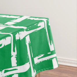 Toalha De Mesa Bambu Pré-Pregado – Coordenada Costeira Verde