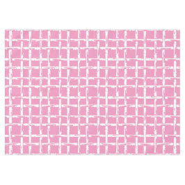 Toalha De Mesa Bambu Préppy – Coordenada Costeira Rosa