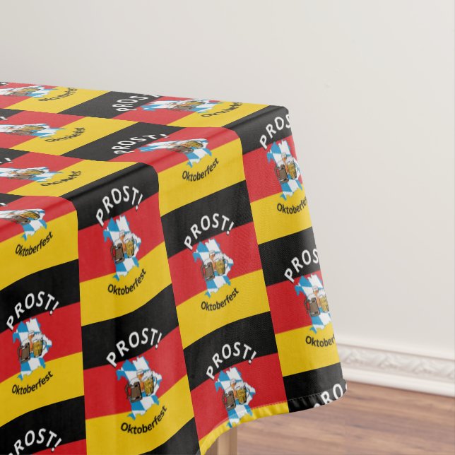 Toalha De Mesa Bandeira alemã | Prost | OKTOBERFEST (Posição Original)