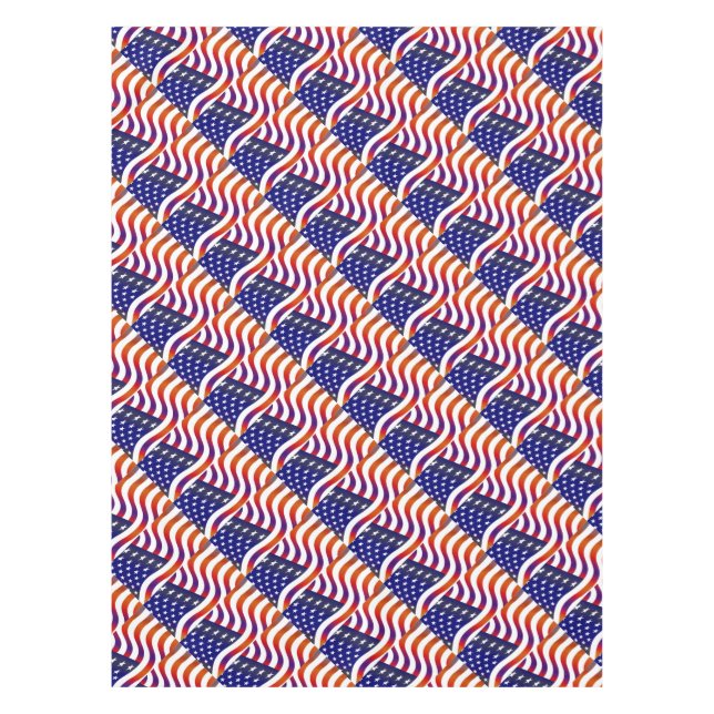 Toalha De Mesa Bandeira Americana (Frente)