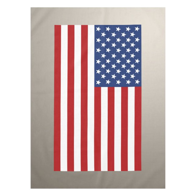 Toalha De Mesa Bandeira americana (Frente)