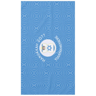 Toalha De Mesa Bandeira de Hanukkah Angel Israel Personalizada Ho