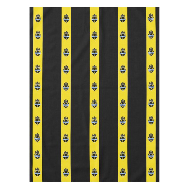Toalha De Mesa Bandeira de Pitsburgh (Frente)