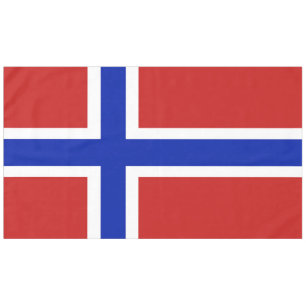 Toalha De Mesa Bandeira do escandinavo de Noruega