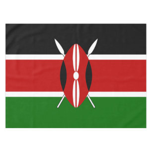Toalha De Mesa Bandeira do Quénia Bendera ya Kenya