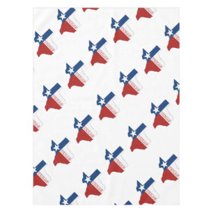 Toalha De Mesa Bandeira e mapa do estado de Texas