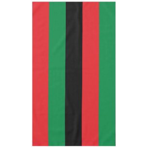 Toalha De Mesa Bandeira Pan-Africana UNIA