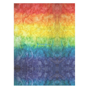 Toalha De Mesa Bandeira tie-dye da SlipperyJoe's arco-íris pressi
