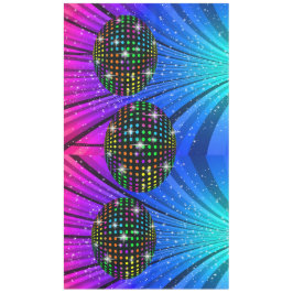 Toalha De Mesa Banner Disco, Prop Fotográfica, Tablecloth